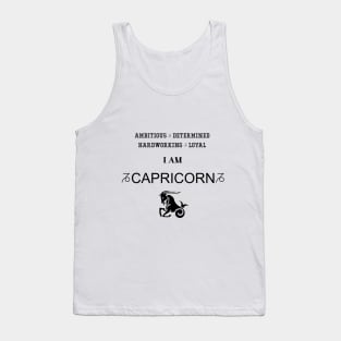 Capricorn horoscope 01 Tank Top